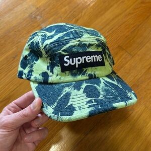 Supreme Camp Cap (Denim Dye)
